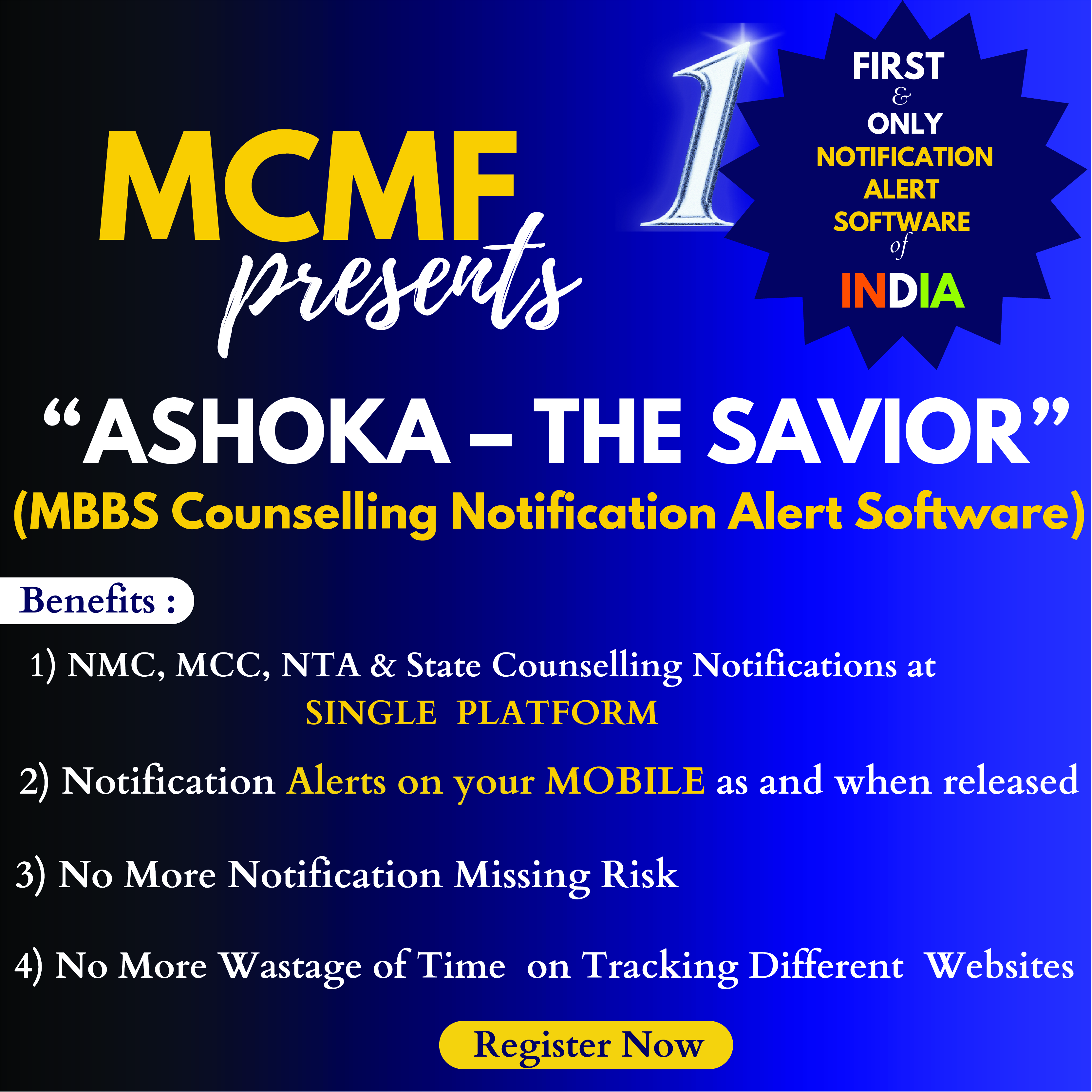 MCMF Alert Notification Software Ashoka