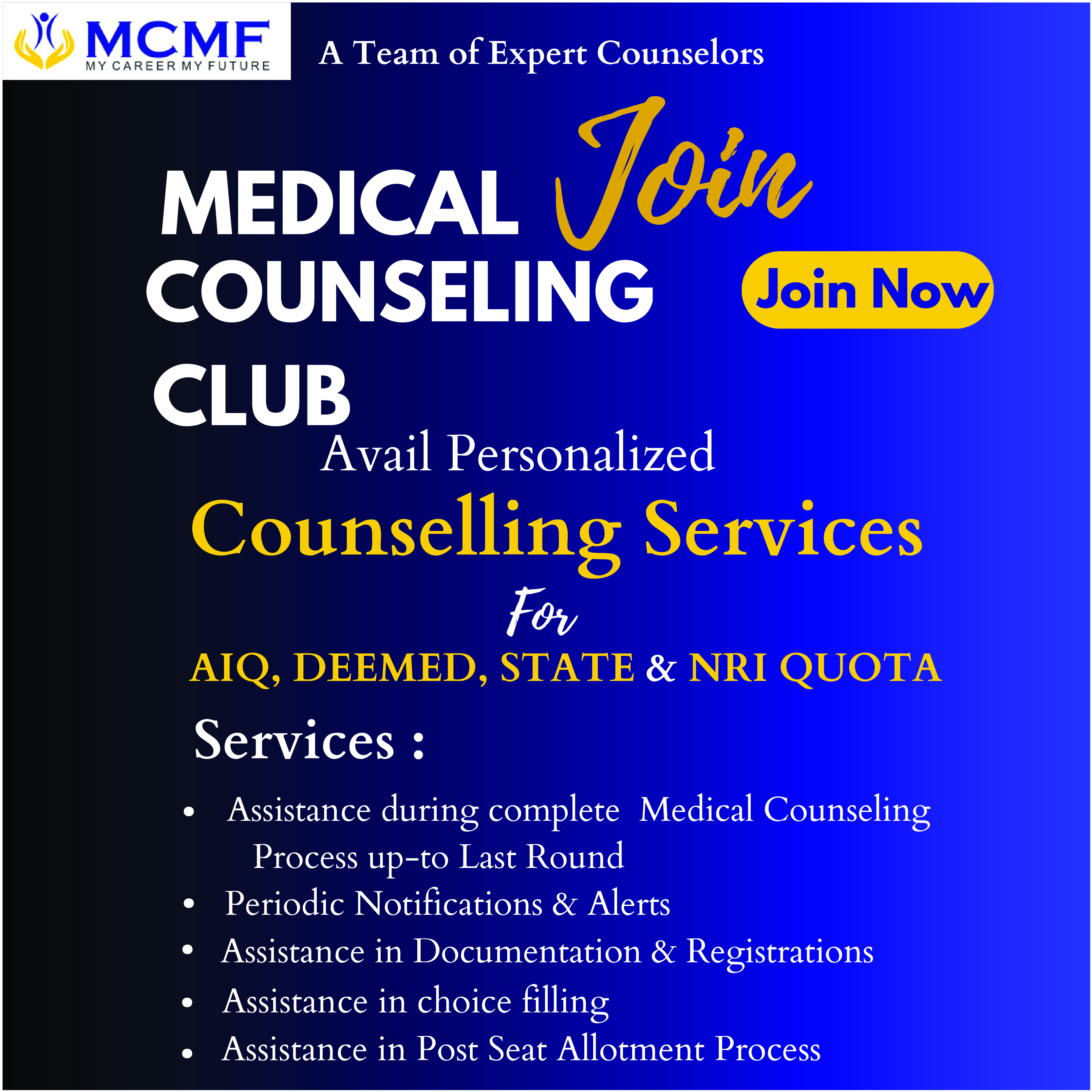 MCMF Neet Counselling