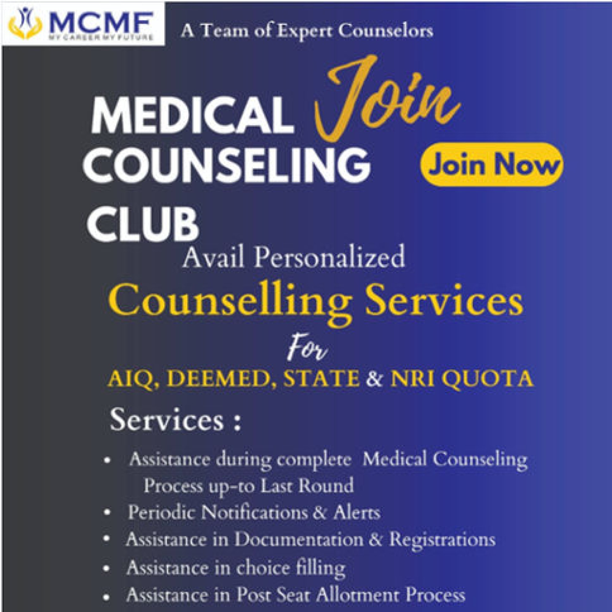 MCMF Neet Counselling