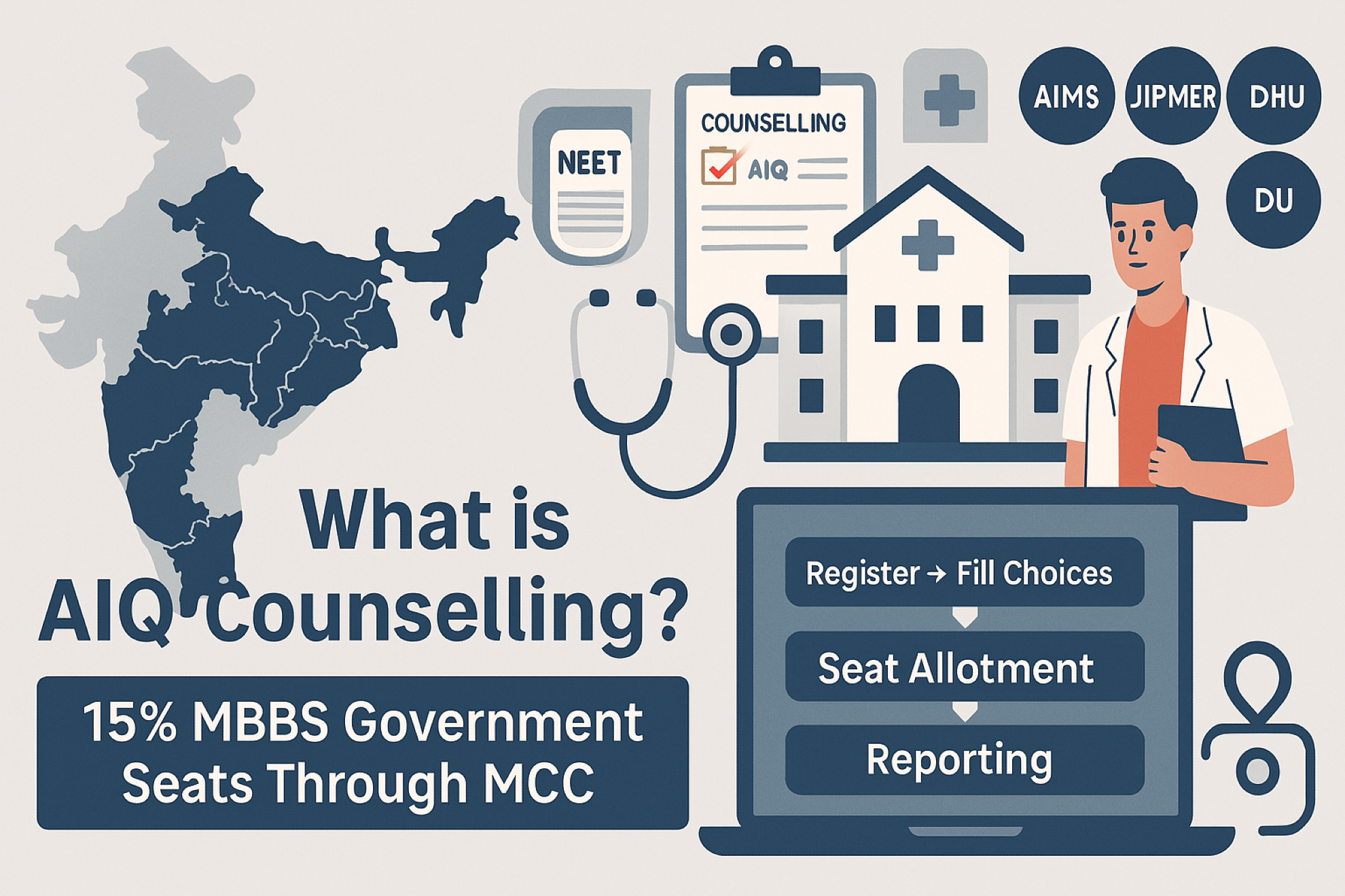 AIQ Counselling: A Complete Guide for NEET Aspirants