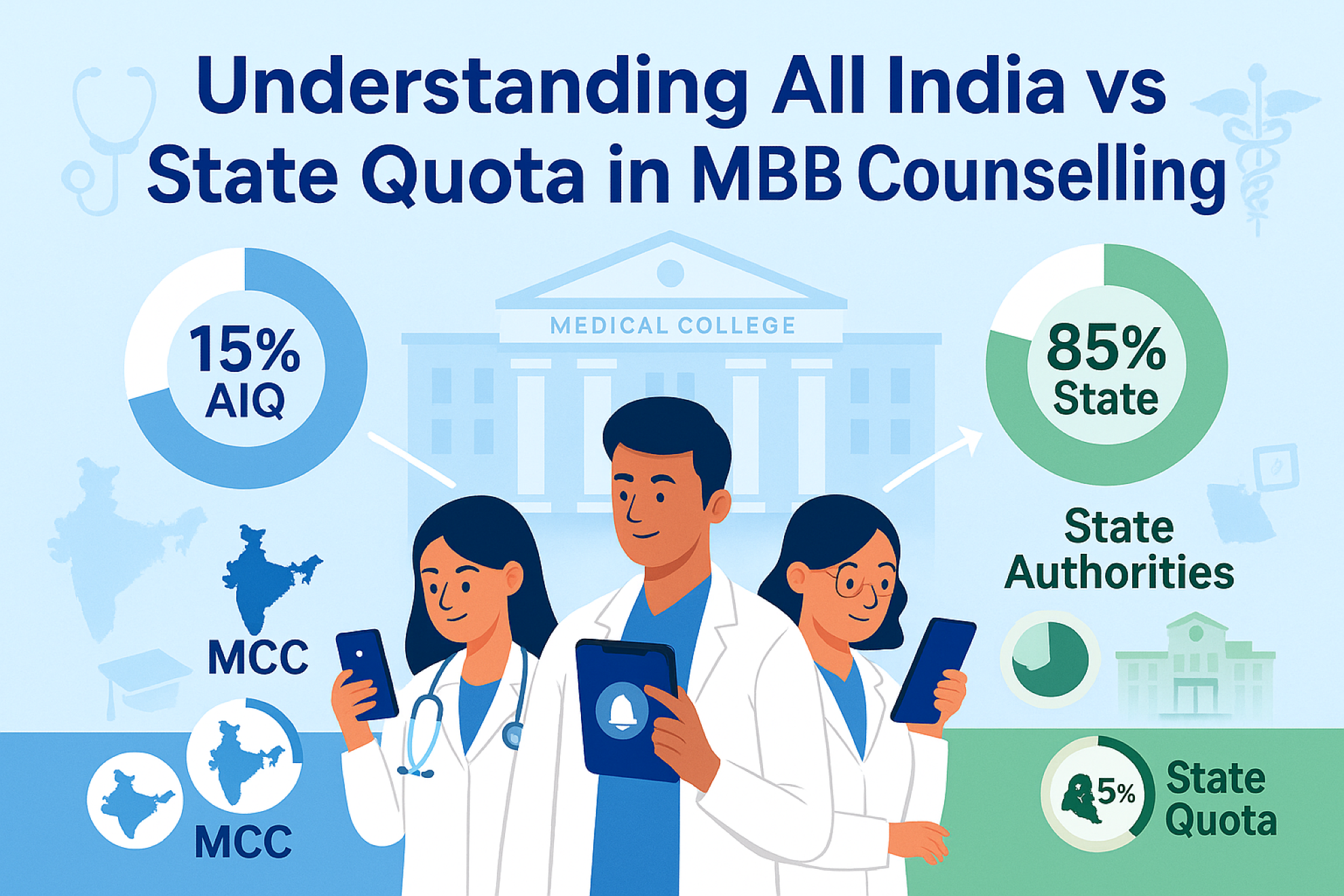 Understanding All India vs State Quota in MBBS