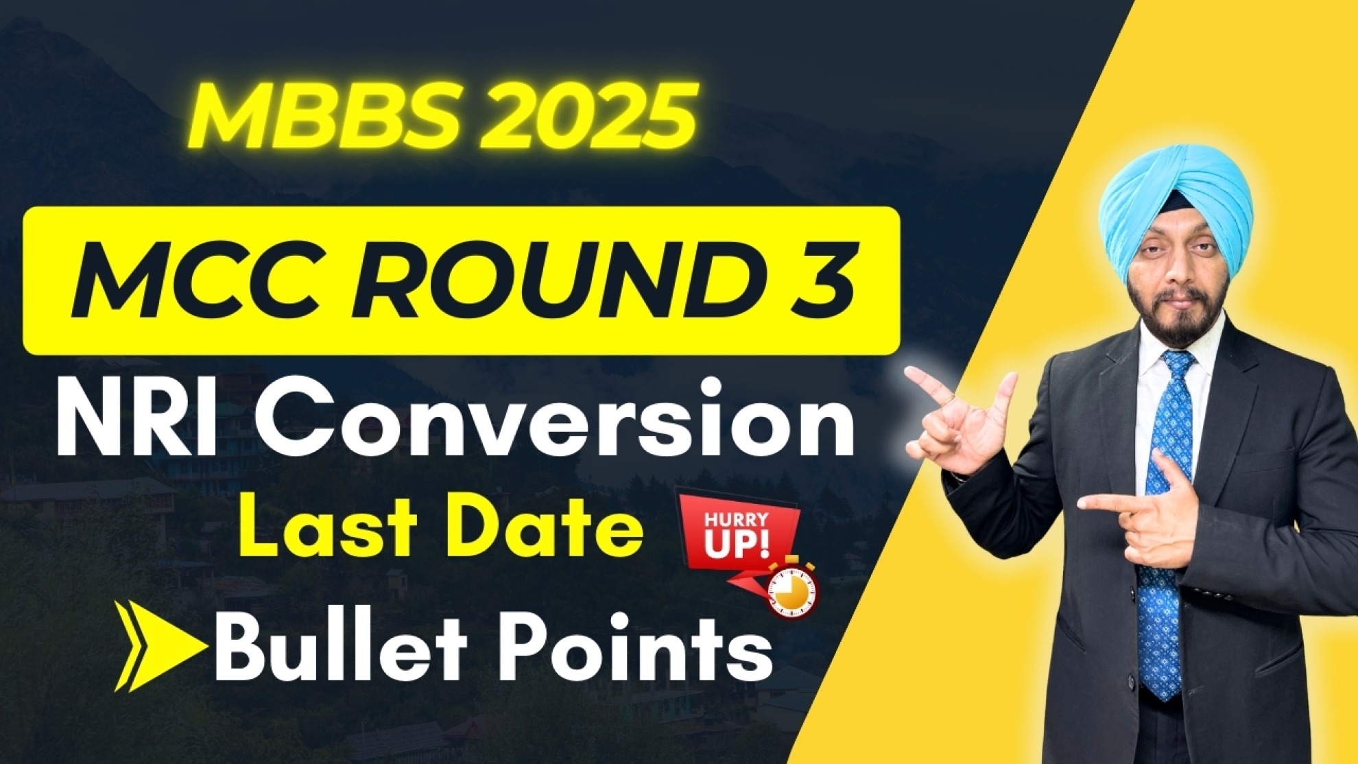 NRI MBBS 2025 Counselling: MCC Round 3 Rules, Document Checklist & Conversion Process