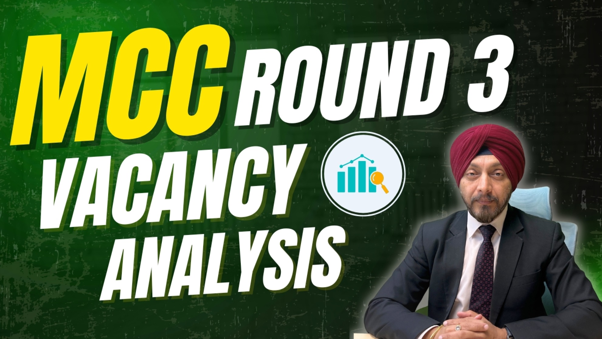 MCC Round 3 Vacancies 2025 – Clear Vacancy Analysis for All India Quota, Central Universities & Deemed Universities