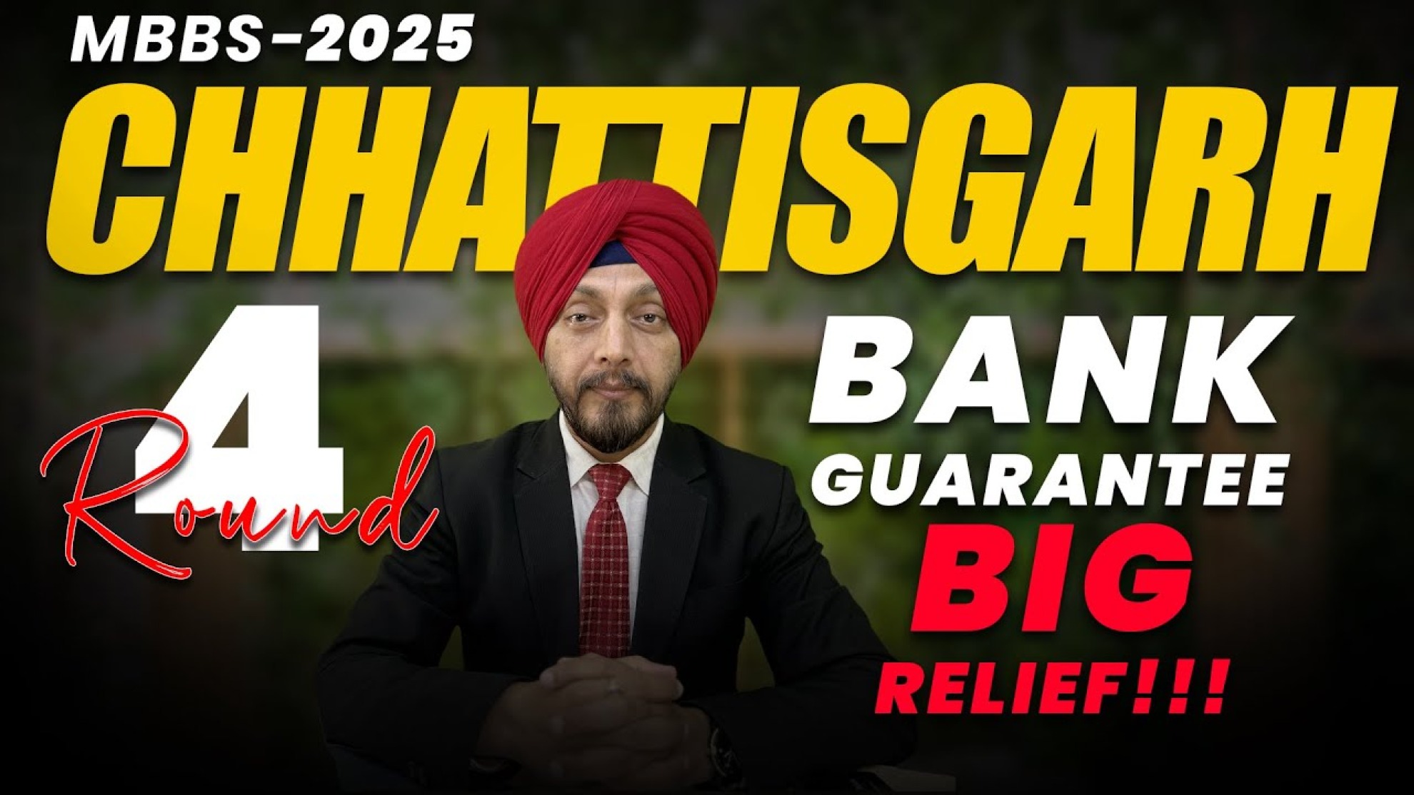 MBBS 2025 Chhattisgarh Bank Guarantee Relief – Big Update for Round 4 Students