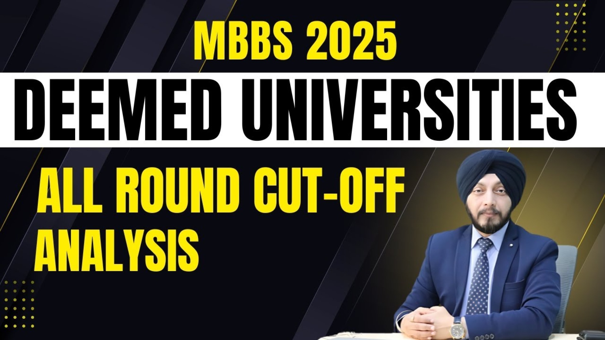 MBBS 2025 Deemed Universities Cut-off Trend | Karnataka, Maharashtra & Tamil Nadu – Complete Round-wise Analysis for 2026 Students