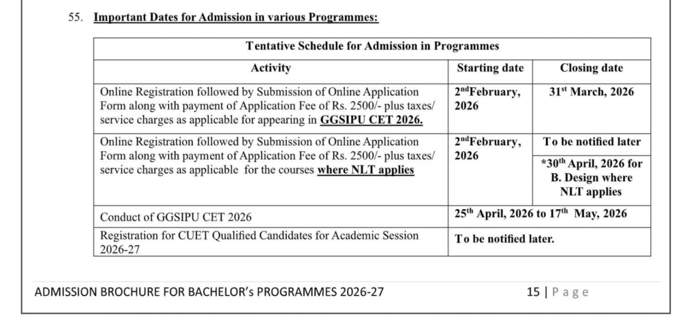 IPU-MBBS COUNSELLING LATEST UPDATE 2026- REGISTRATION DATES