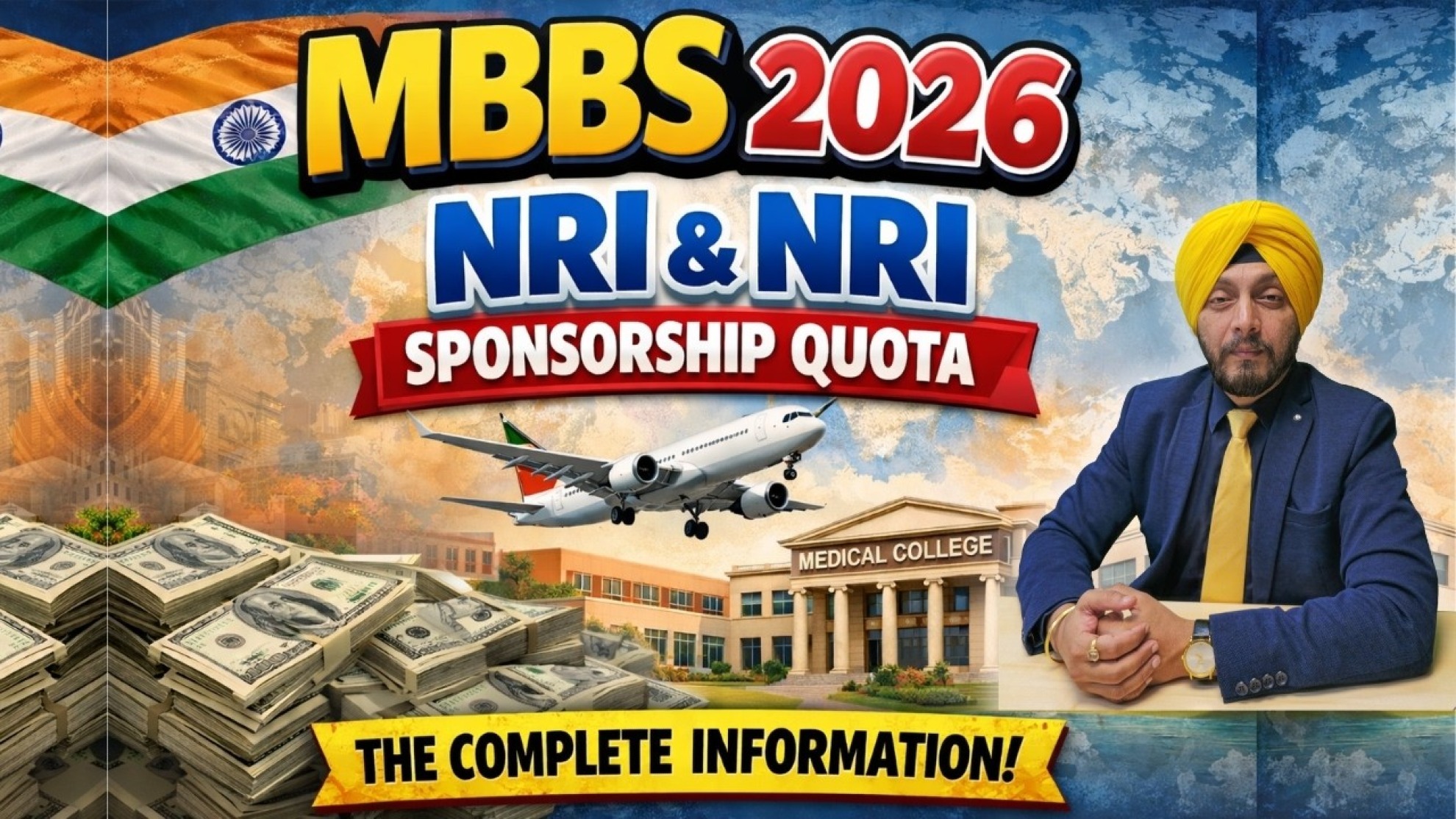 NRI Quota in MBBS Counselling: Benefits, Eligibility & How Sponsorship Can Change Your Admission Chances