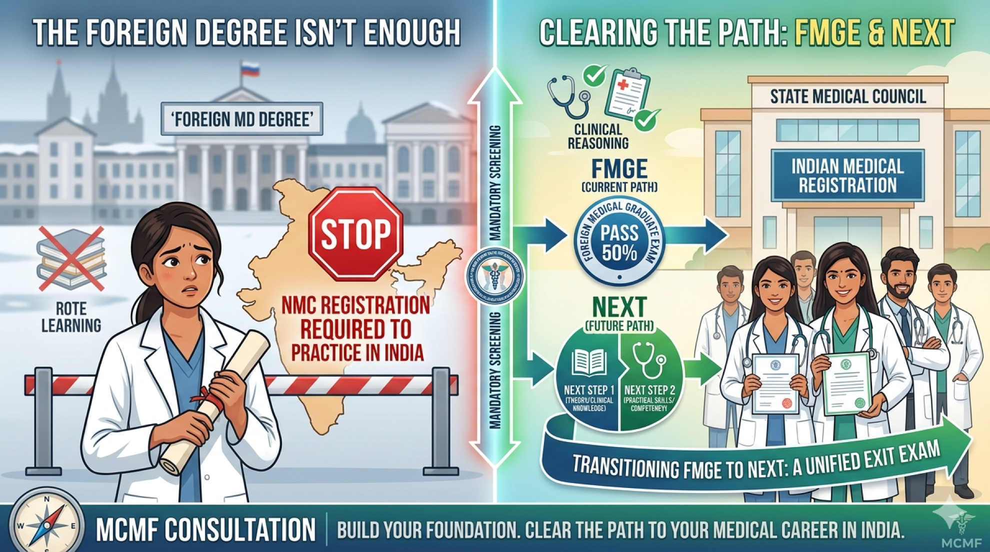 FMGE and NEXT Exam – What Every MBBS Abroad Student Must Know