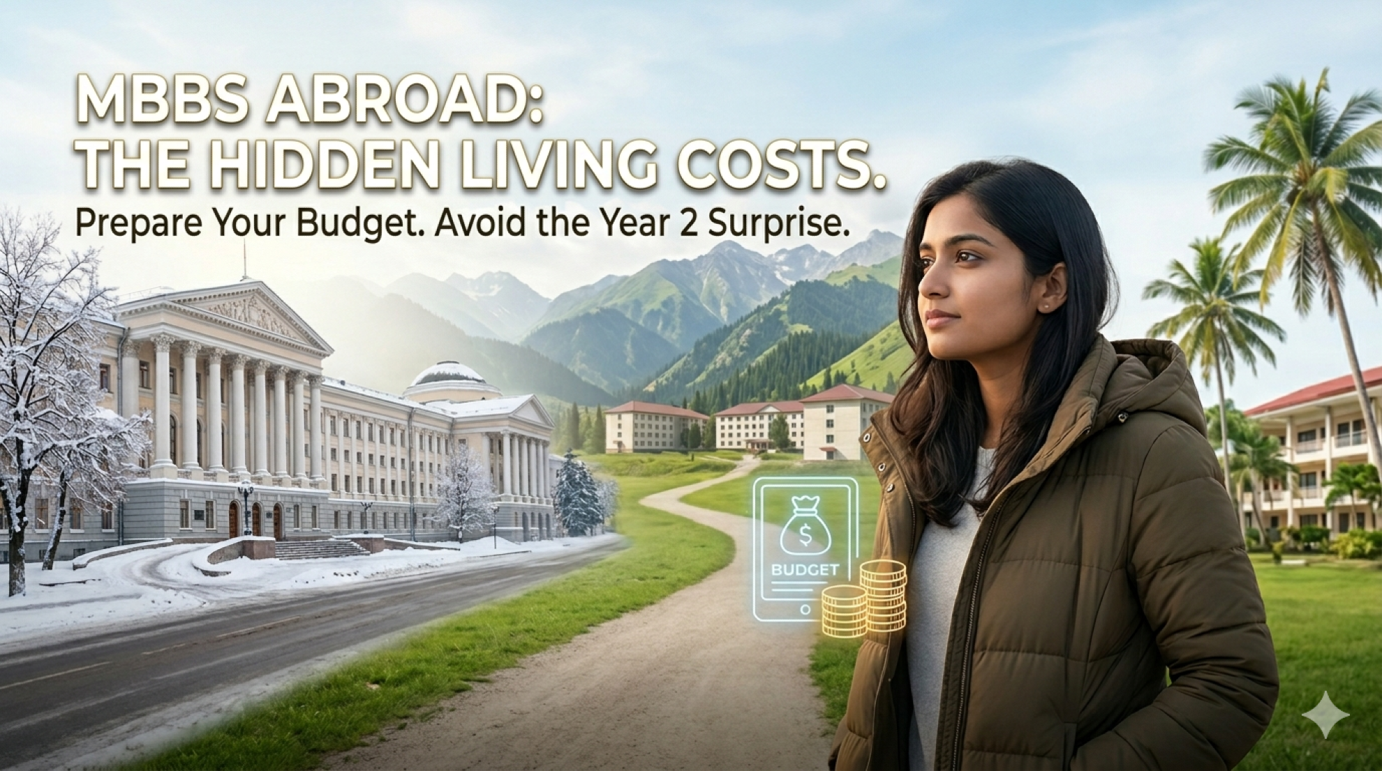 Monthly Living Expenses for Indian Students Studying MBBS Abroad — Country by Country