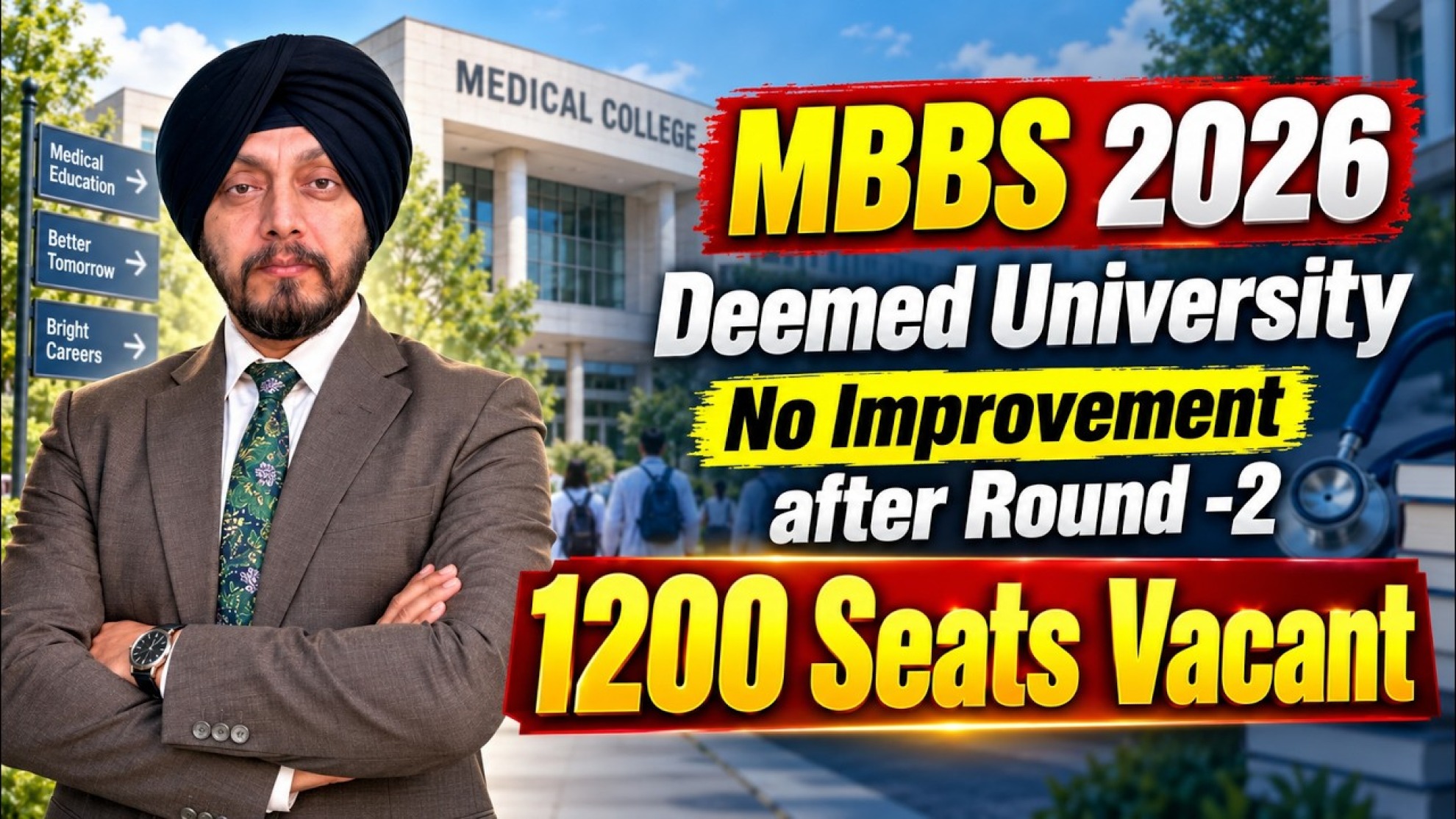 MCC Round 2 NRI Provisional Result: Around 1,200 Deemed University Seats Still Vacant