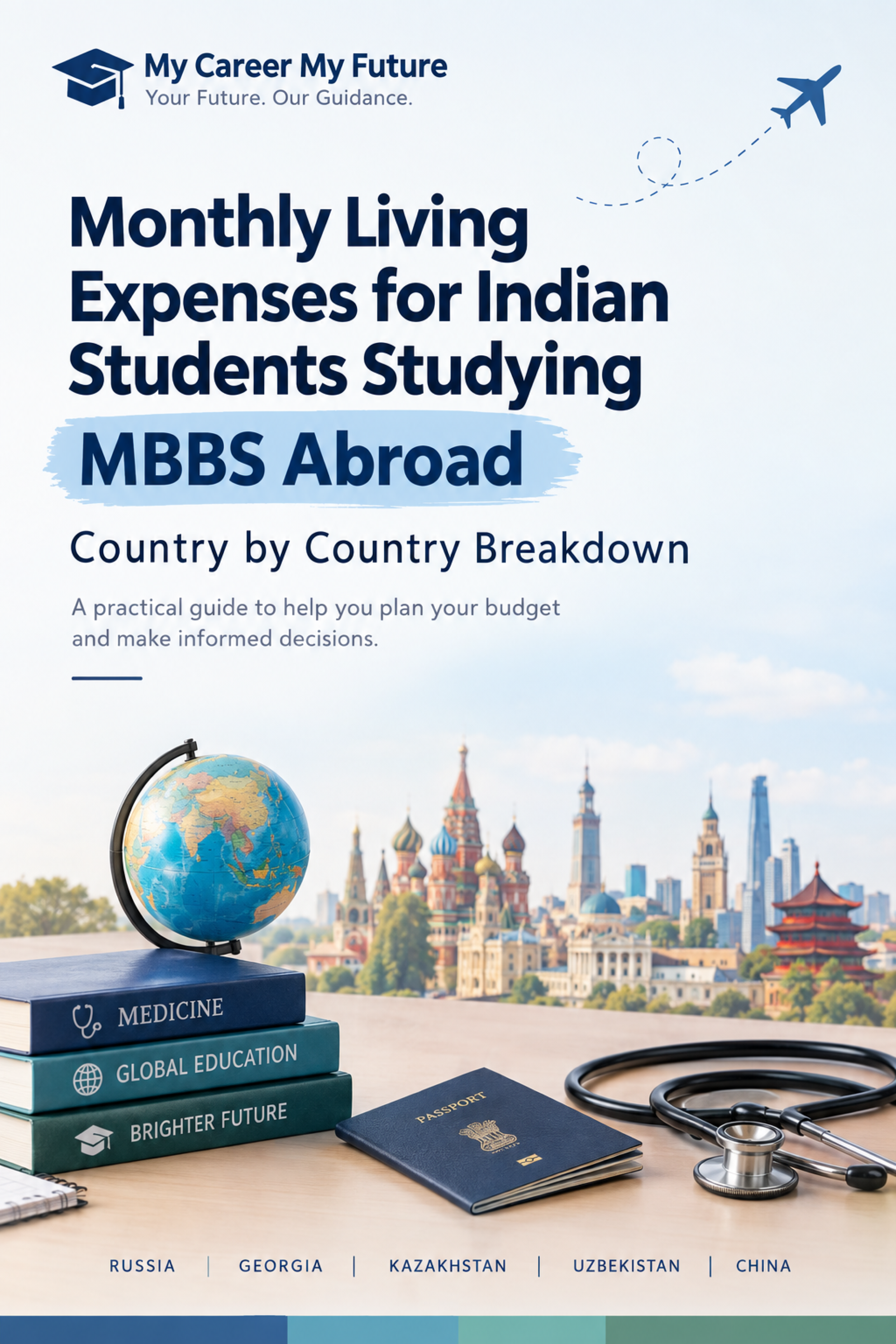 Monthly Living Expenses for Indian Students Studying MBBS Abroad — Country-by-Country Breakdown