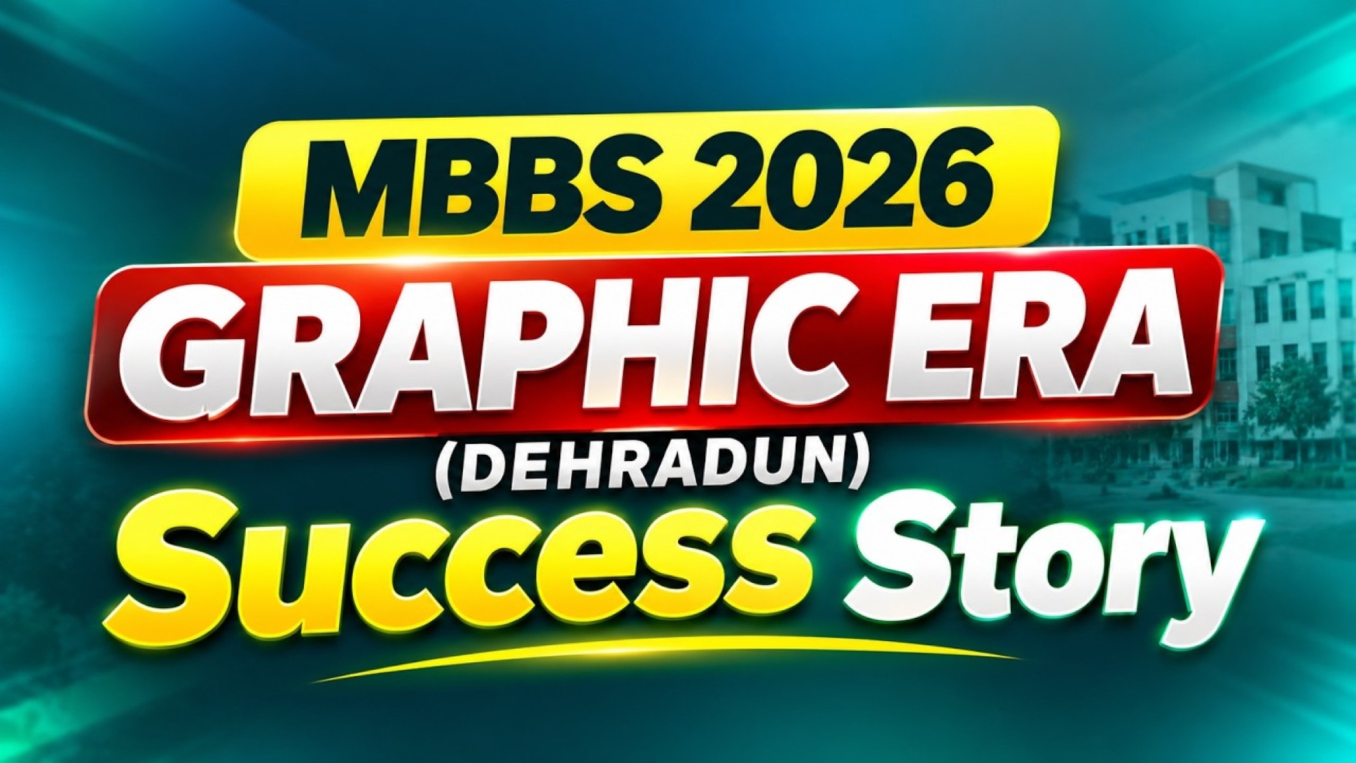 From BGS Global to Graphic Era: MBBS Admission Journey with MCMF